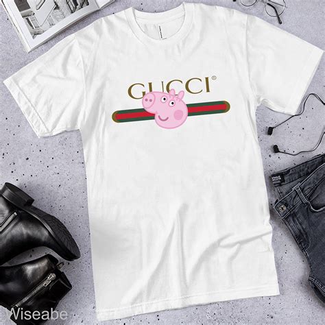 gucci peppa pig shirt price|peppa pig with gucci.